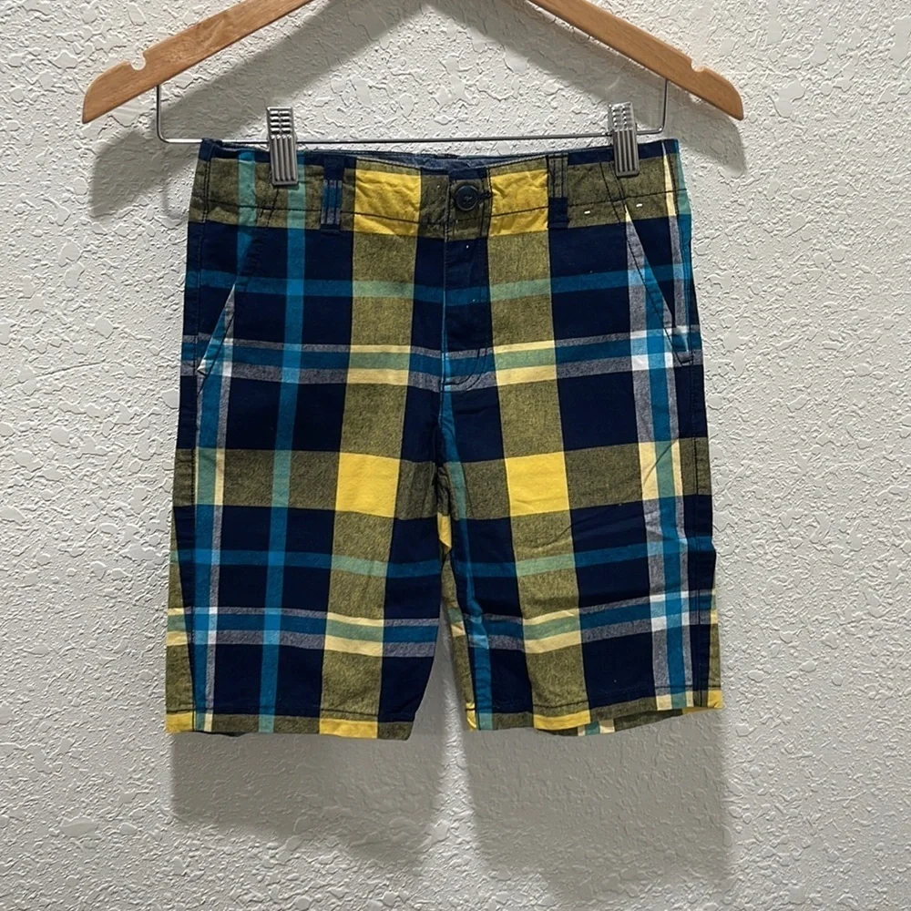 🦏Gymboree boys blue and gray set size L(10-12)GUC